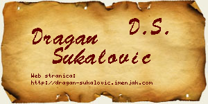 Dragan Šukalović vizit kartica